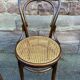 Set of 4 bistro chairs bois courbé type viennois mismatched