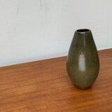 East German pottery vase from the mid-century GDR by VEB Coswig Keramik, 1960s.