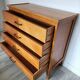 Commode vintage pieds compas