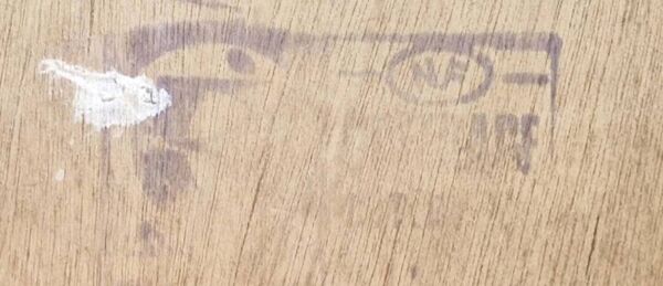 Lot de 4 chaises scandinaves, années 1970