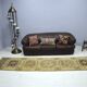 Yellow & Brown Turkish Wool Rug sku 2223