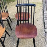6 chaises Fanett d'Ilmari Tapiovaara