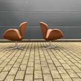 2x Fritz Hansen Swan chair by Arne Jacobsen, NEW condition!!
