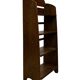 Art Deco Oak compact bookcase minimalist design