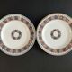 Pair of plate Boch Brothers Keramis Cellini