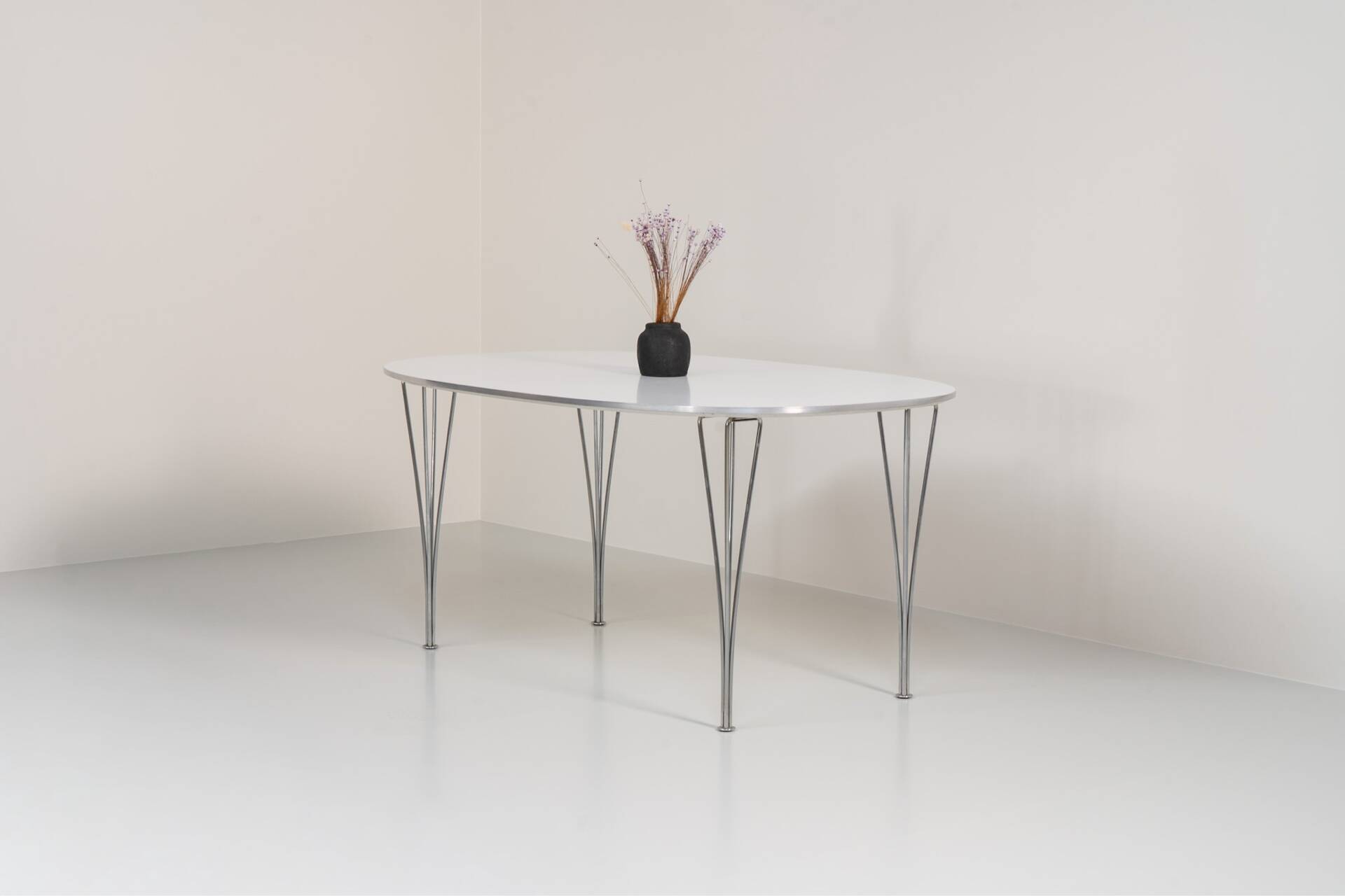 Superelipse dining table by Bruno Mathsson & Piet Hein for Fritz Hanse