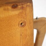 1970s beech serving cart by Drevotvar Czechoslovakia