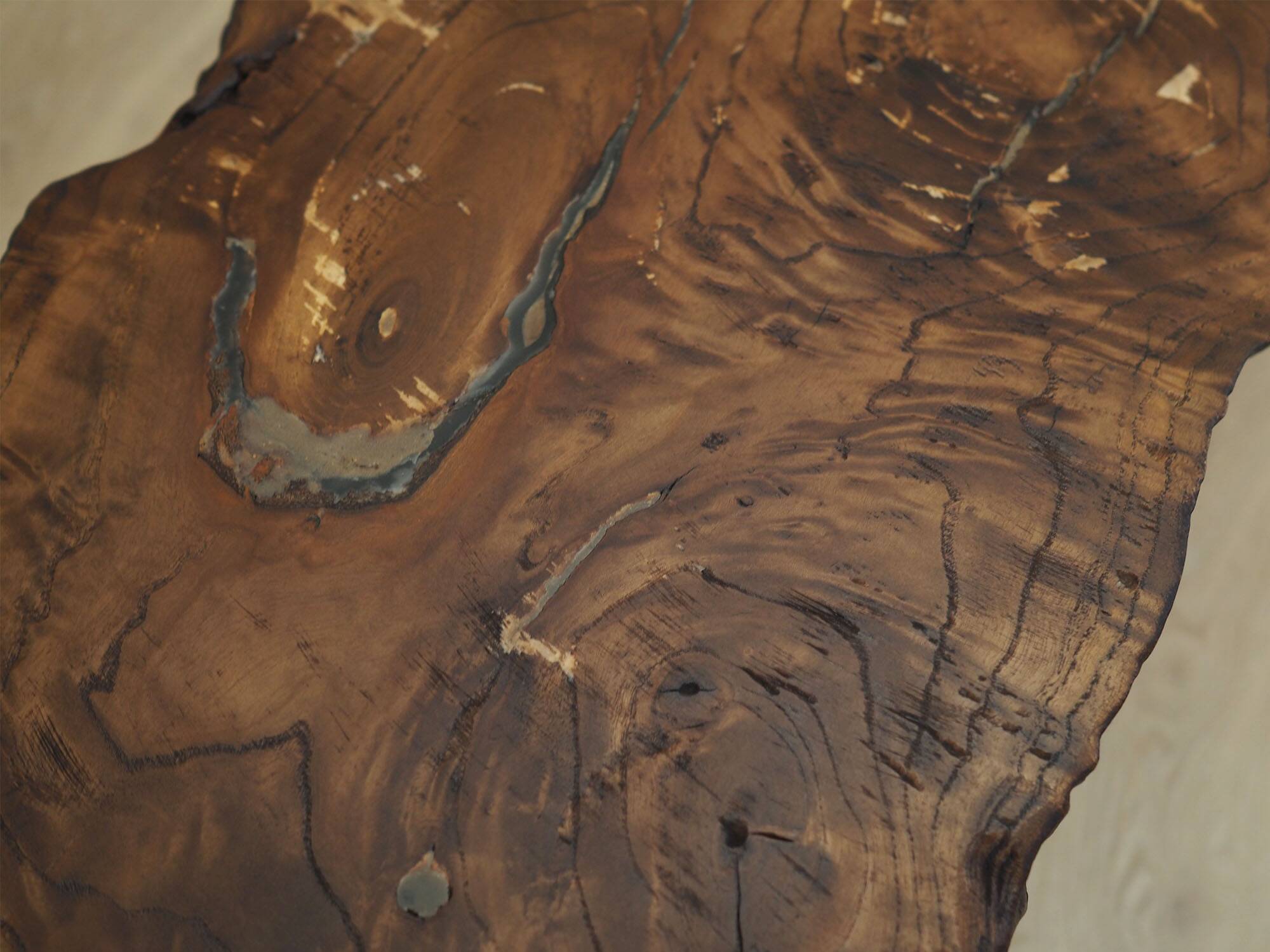 Wooden table, Scandinavian design, 1990s