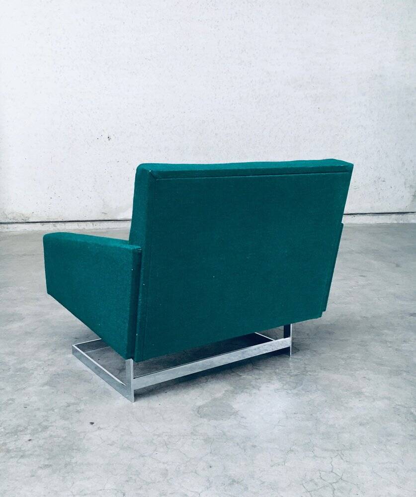 Mid-Century Modern Belgian Floating Lounge Chair, 1960s