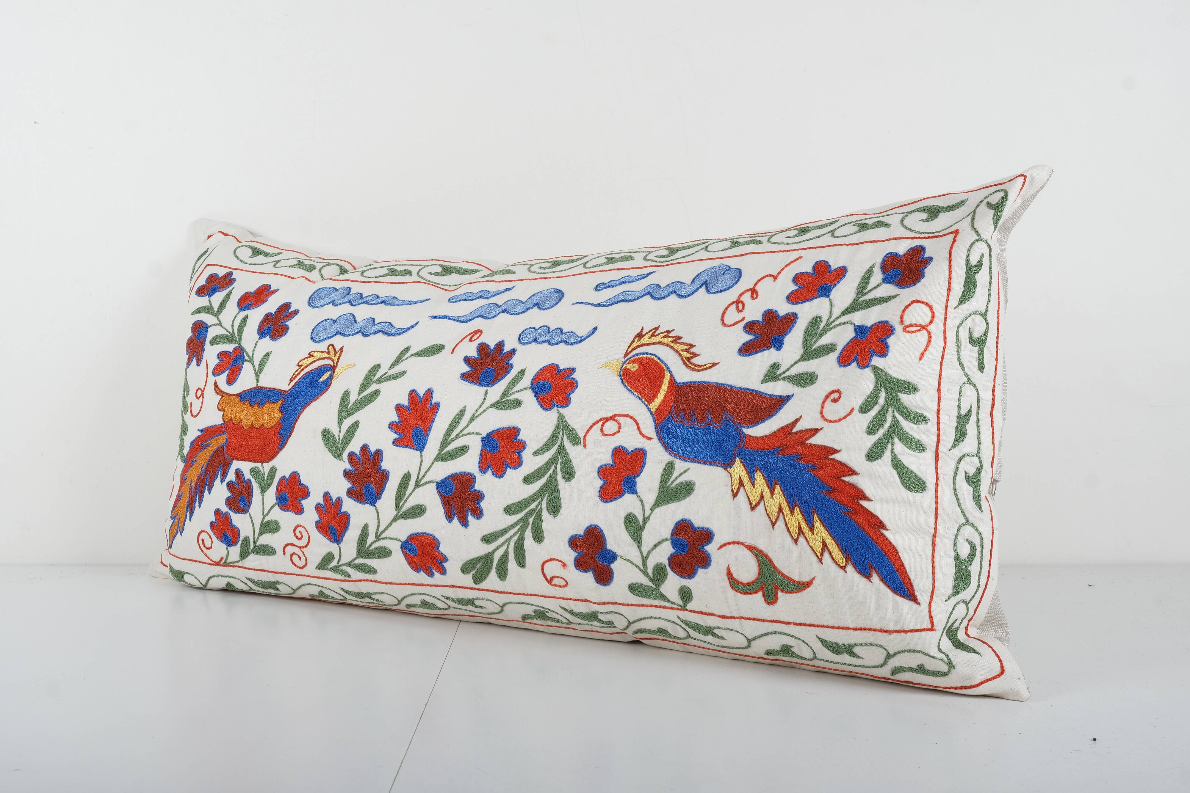 Turkish Suzani cushion cover