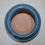 Vase boule bleu – années 70's