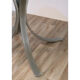 Vintage dining table in marble and steel 1970