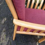 Pair of Danish armchairs, 1980