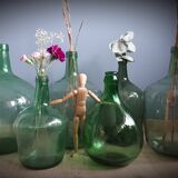 Demijohn 2L light green curved