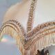 Wheat-fringed lamp