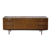 1970s English enfilade in mahogany