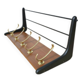 Boomerang coat rack attributed to Alfred Hendrickx