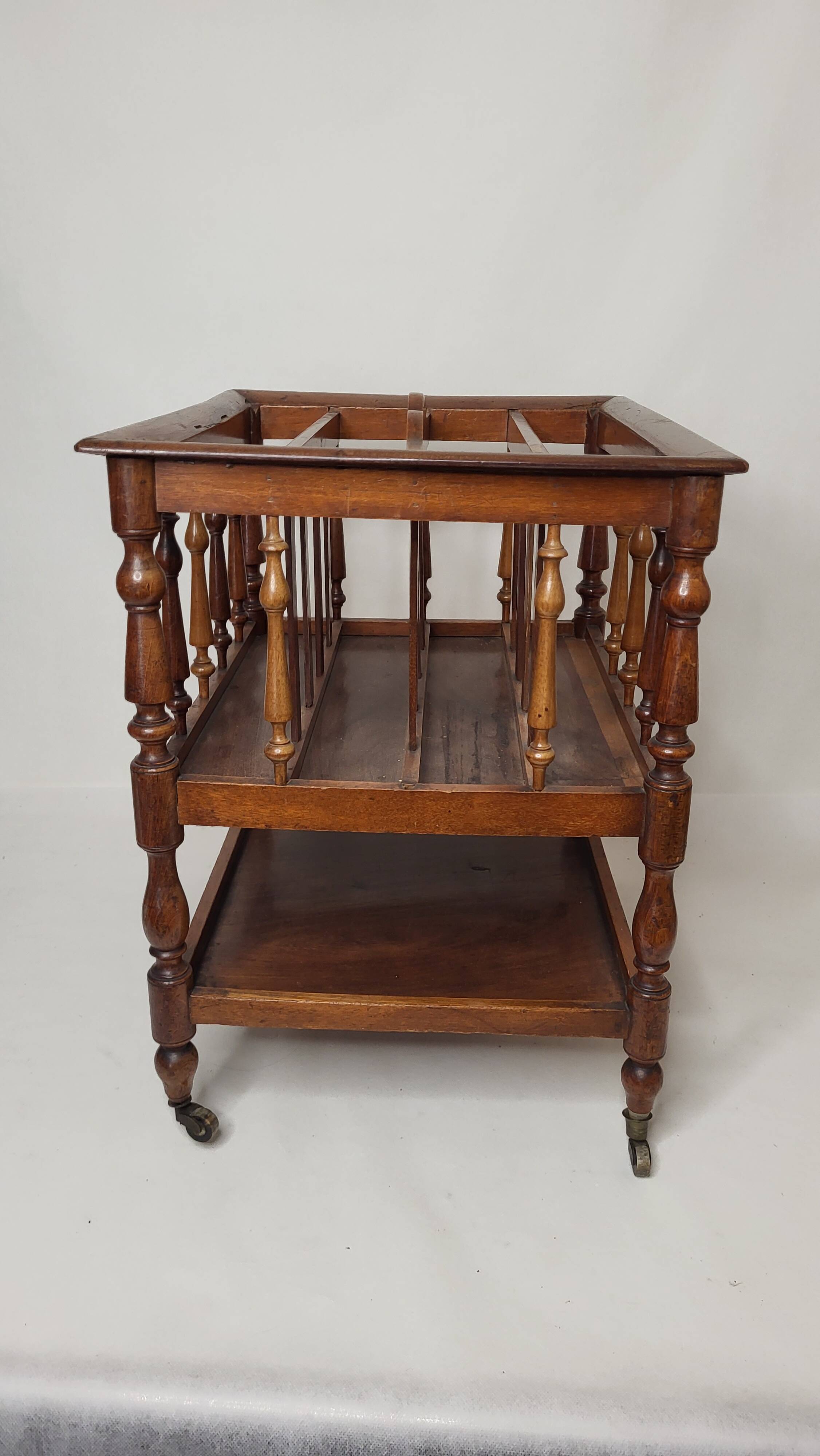 Napoleon III partition locker / Magazine holder