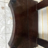 Console époque Restauration en Acajou et marbre