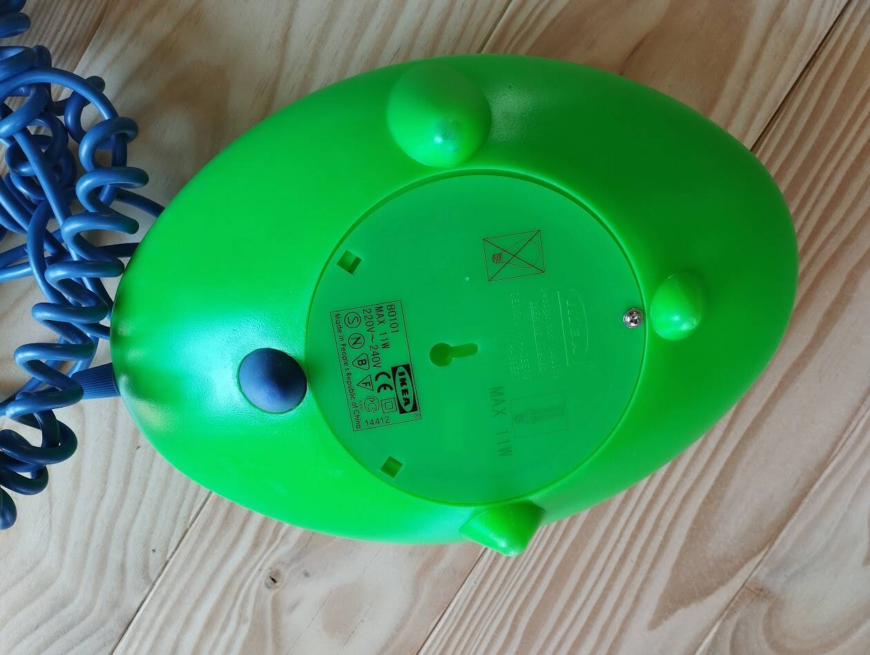 Lamp or UFO wall light Ikea vintage, model Löv; Hagberg, Ikea Vintage