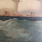 Marine, oil on canvas