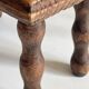TABOURET Vintage BOIS Tourné
