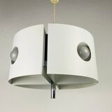 White suspension by Klaus Hempel for Kaiser Leuchten, 1970
