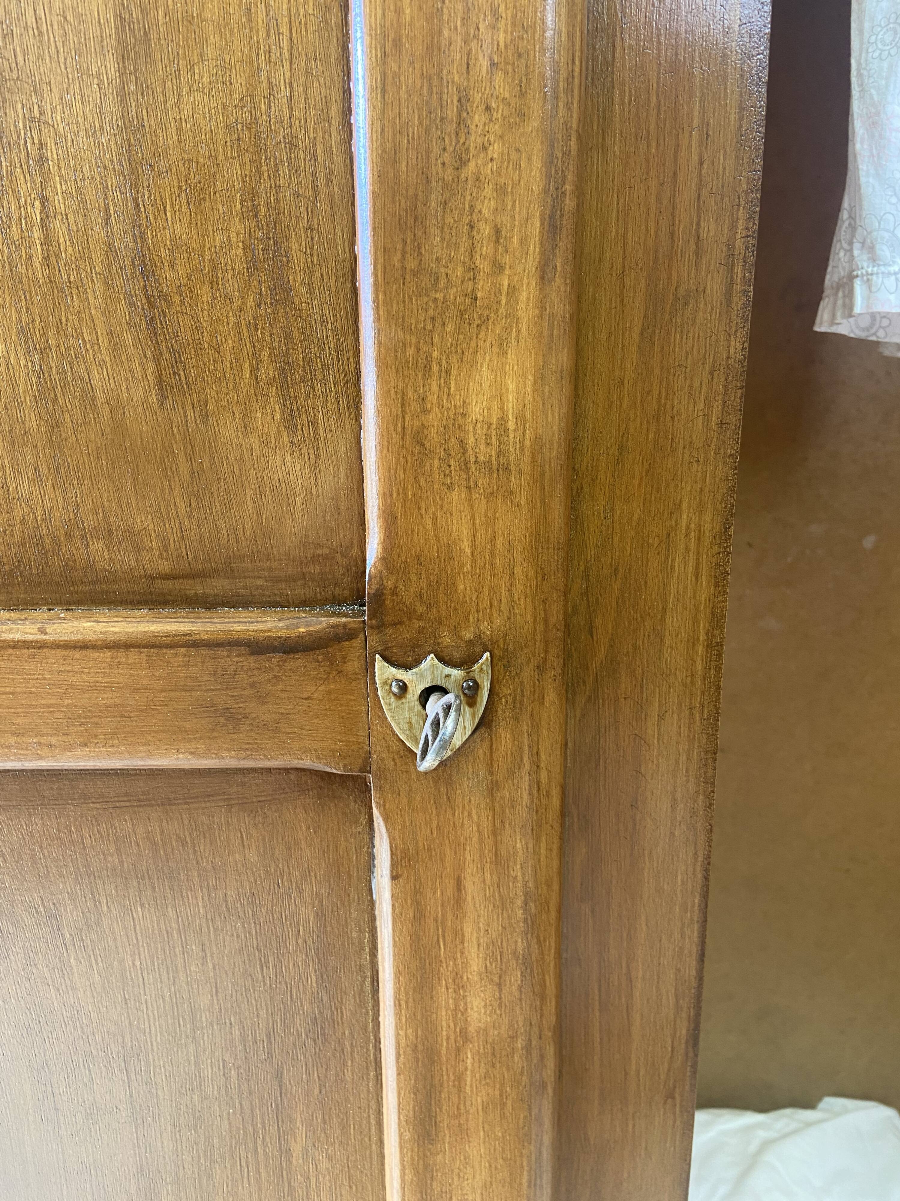 Vintage asymmetrical wardrobe