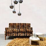 Vintage 60's daybed sofa lounge 'Psychedelic groove'