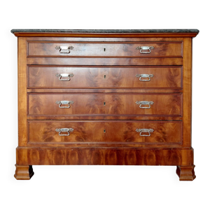 Commode Louis-Philippe - ronce noyer