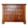 Commode Louis-Philippe (XIX siècle) Ronce de Noyer Marbre Saint Anne
