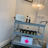 Industrial serving table