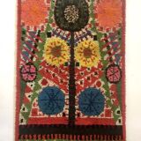 Swedish wool rug from the 60s