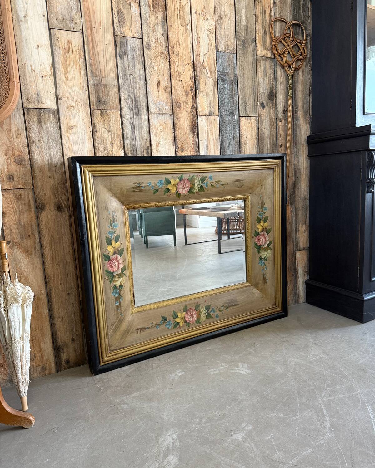 Grand miroir vintage