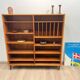 Splendid Scandinavian bookshelf in teak from Denmark.
