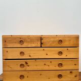 Les Arcs pine chest of drawers