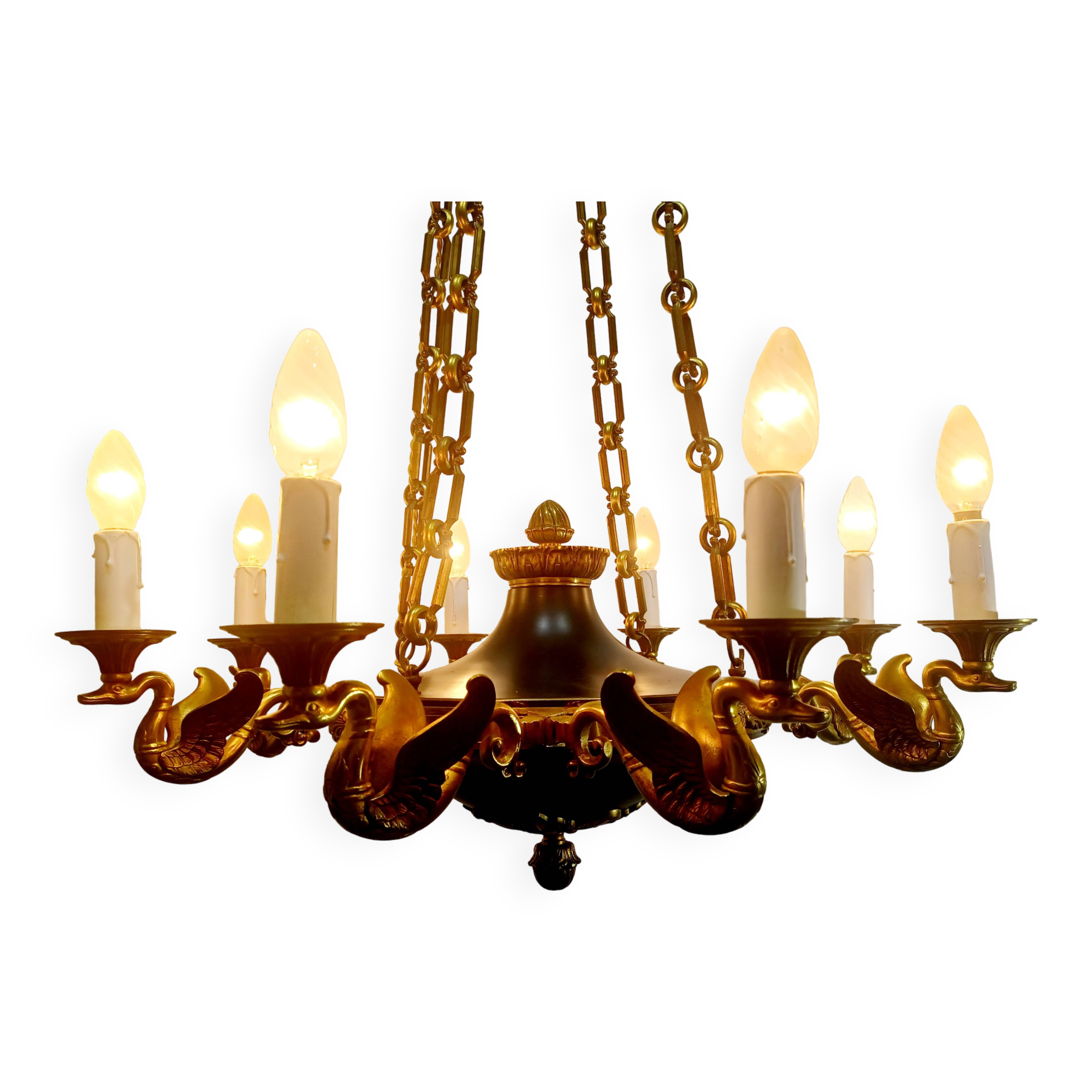 8-Light Empire Chandelier
