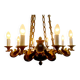 Lustre Empire à 8 Lumières