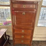 Louis XVI child's secretary – mahogany and mahogany veneer – late 18th century