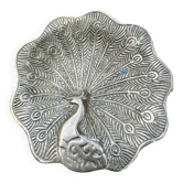 Vide poche en laiton paon Art Nouveau
