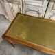Louis XVI style flat desk in cherry wood from around 1960.