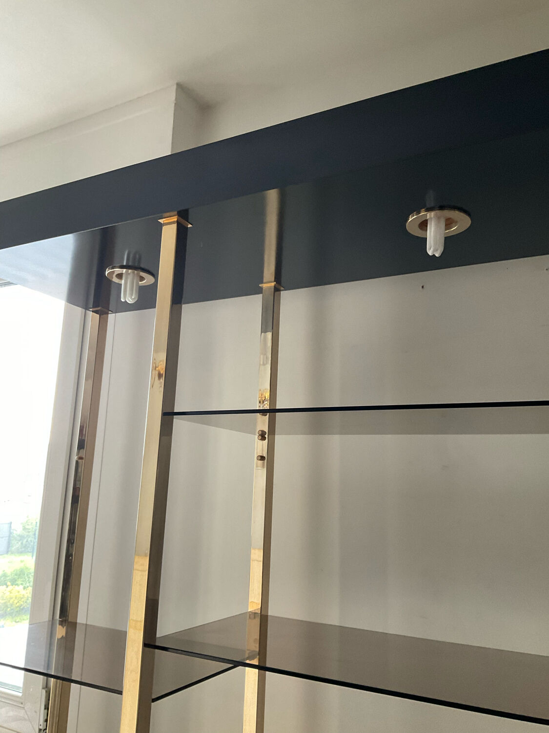 Belgo chrom shelf from the 70s and 80s