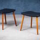 Tabourets Mid-Century, Danemark, 1960s, Set de 2