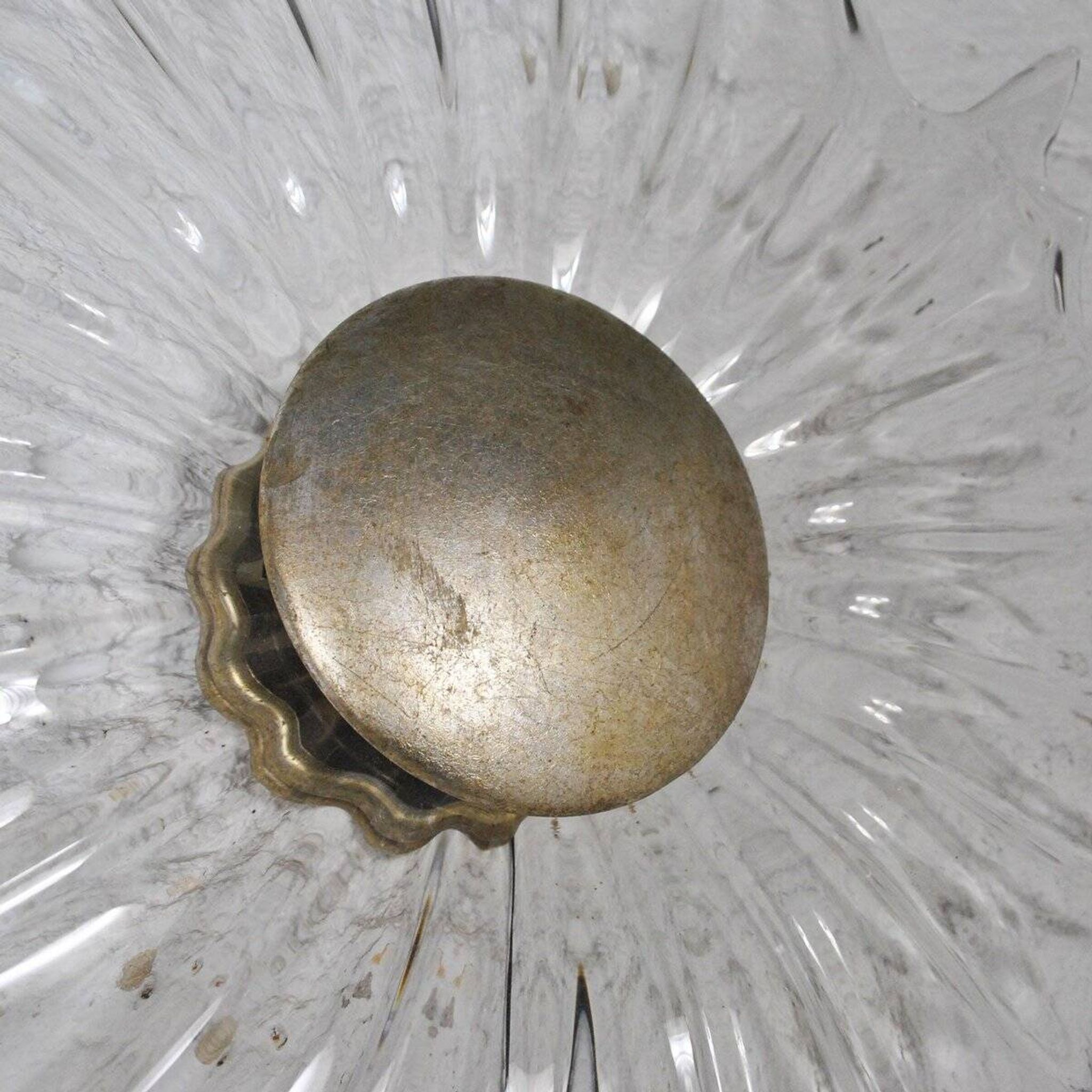 Glass wall light, 1960s
