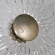 Glass wall light, 1960s