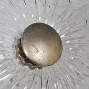Glass wall light, 1960s