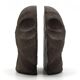 Ceramic sculpture in the form of a head by Salvatore Parisi