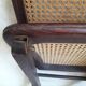 Chaise pliante cannée