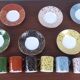 Set of 6 Art Deco coffee cups Lanternier Limoges