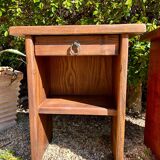 Brutalist bedside tables